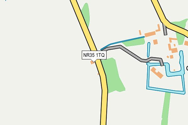 NR35 1TQ map - OS OpenMap – Local (Ordnance Survey) NR35 1TQ map - OS OpenMap – Local (Ordnance Survey)