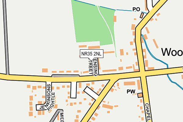 NR35 2NL map - OS OpenMap – Local (Ordnance Survey) NR35 2NL map - OS OpenMap – Local (Ordnance Survey)