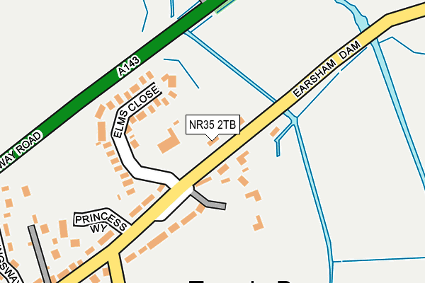 NR35 2TB map - OS OpenMap – Local (Ordnance Survey) NR35 2TB map - OS OpenMap – Local (Ordnance Survey)