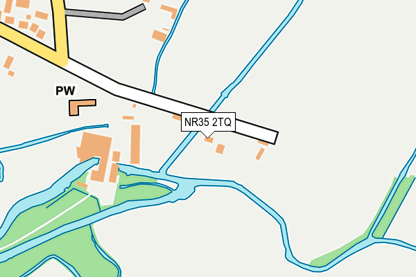 NR35 2TQ map - OS OpenMap – Local (Ordnance Survey) NR35 2TQ map - OS OpenMap – Local (Ordnance Survey)