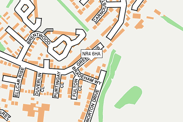 NR4 6HA map - OS OpenMap – Local (Ordnance Survey) NR4 6HA map - OS OpenMap – Local (Ordnance Survey)