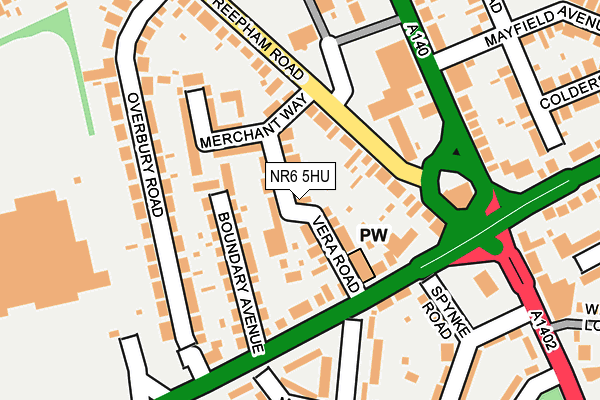 NR6 5HU map - OS OpenMap – Local (Ordnance Survey) NR6 5HU map - OS OpenMap – Local (Ordnance Survey)