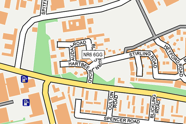 NR6 6GG map - OS OpenMap – Local (Ordnance Survey) NR6 6GG map - OS OpenMap – Local (Ordnance Survey)