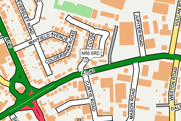 NR6 6RD map - OS OpenMap – Local (Ordnance Survey) NR6 6RD map - OS OpenMap – Local (Ordnance Survey)