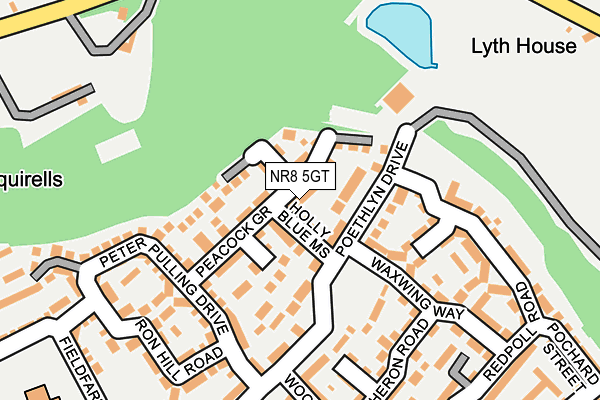 NR8 5GT map - OS OpenMap – Local (Ordnance Survey) NR8 5GT map - OS OpenMap – Local (Ordnance Survey)
