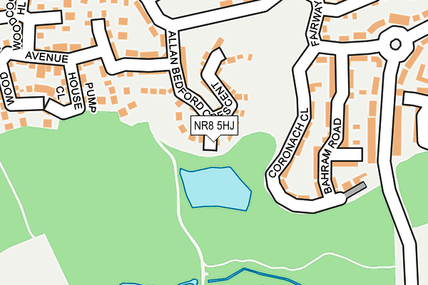 NR8 5HJ map - OS OpenMap – Local (Ordnance Survey) NR8 5HJ map - OS OpenMap – Local (Ordnance Survey)