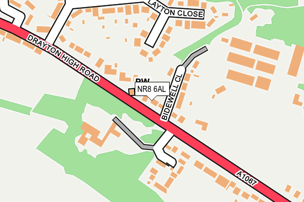NR8 6AL map - OS OpenMap – Local (Ordnance Survey) NR8 6AL map - OS OpenMap – Local (Ordnance Survey)