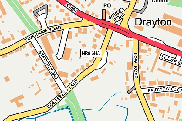 NR8 6HA map - OS OpenMap – Local (Ordnance Survey) NR8 6HA map - OS OpenMap – Local (Ordnance Survey)