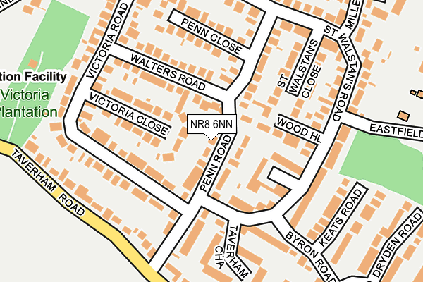 NR8 6NN map - OS OpenMap – Local (Ordnance Survey) NR8 6NN map - OS OpenMap – Local (Ordnance Survey)