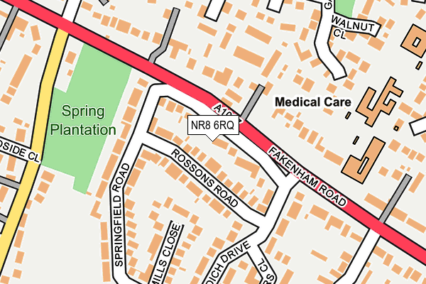 NR8 6RQ map - OS OpenMap – Local (Ordnance Survey) NR8 6RQ map - OS OpenMap – Local (Ordnance Survey)