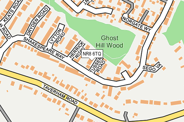 NR8 6TQ map - OS OpenMap – Local (Ordnance Survey)