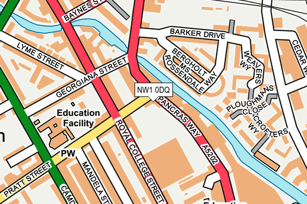 NW1 0DQ map - OS OpenMap – Local (Ordnance Survey) NW1 0DQ map - OS OpenMap – Local (Ordnance Survey)
