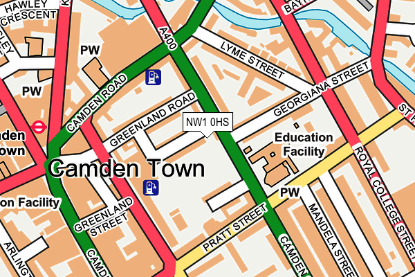 NW1 0HS map - OS OpenMap – Local (Ordnance Survey) NW1 0HS map - OS OpenMap – Local (Ordnance Survey)