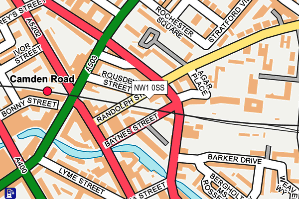 NW1 0SS map - OS OpenMap – Local (Ordnance Survey) NW1 0SS map - OS OpenMap – Local (Ordnance Survey)