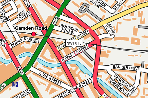 NW1 0TL map - OS OpenMap – Local (Ordnance Survey) NW1 0TL map - OS OpenMap – Local (Ordnance Survey)
