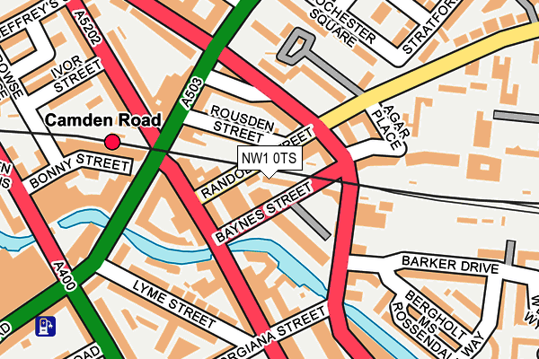 NW1 0TS map - OS OpenMap – Local (Ordnance Survey) NW1 0TS map - OS OpenMap – Local (Ordnance Survey)