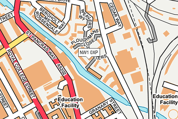 NW1 0XP map - OS OpenMap – Local (Ordnance Survey) NW1 0XP map - OS OpenMap – Local (Ordnance Survey)