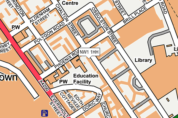 NW1 1HH map - OS OpenMap – Local (Ordnance Survey) NW1 1HH map - OS OpenMap – Local (Ordnance Survey)