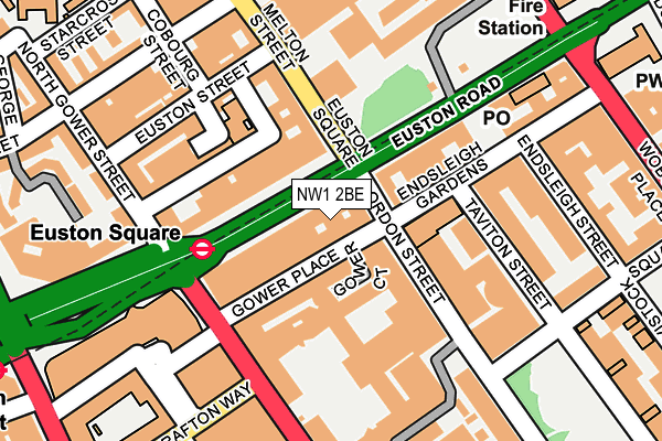 NW1 2BE map - OS OpenMap – Local (Ordnance Survey) NW1 2BE map - OS OpenMap – Local (Ordnance Survey)