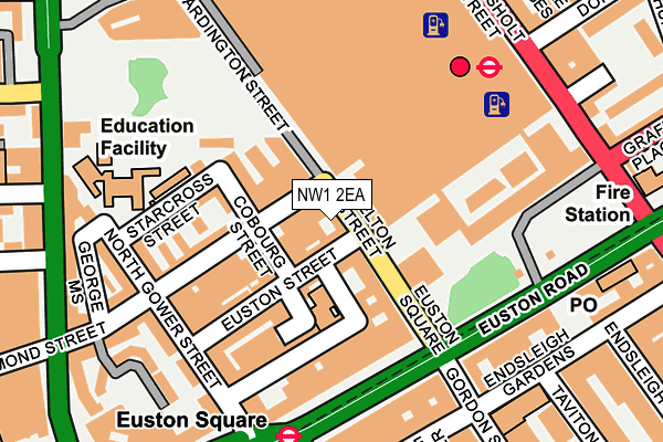 NW1 2EA map - OS OpenMap – Local (Ordnance Survey) NW1 2EA map - OS OpenMap – Local (Ordnance Survey)