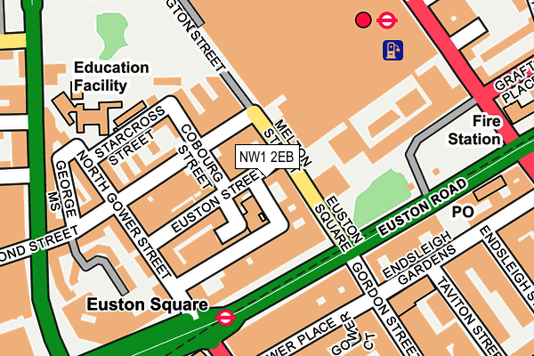 NW1 2EB map - OS OpenMap – Local (Ordnance Survey) NW1 2EB map - OS OpenMap – Local (Ordnance Survey)