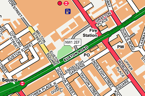 NW1 2EF map - OS OpenMap – Local (Ordnance Survey) NW1 2EF map - OS OpenMap – Local (Ordnance Survey)