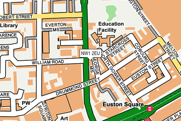 NW1 2EU map - OS OpenMap – Local (Ordnance Survey) NW1 2EU map - OS OpenMap – Local (Ordnance Survey)