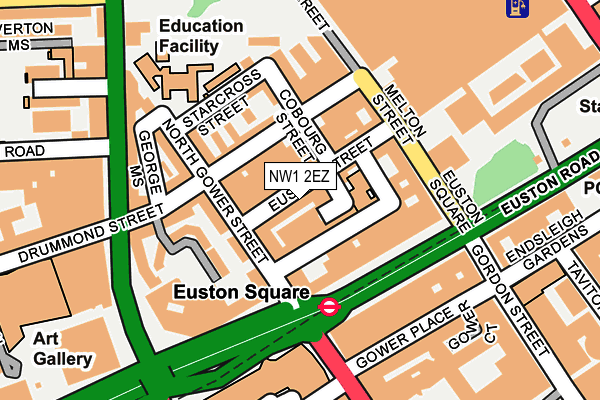 NW1 2EZ map - OS OpenMap – Local (Ordnance Survey) NW1 2EZ map - OS OpenMap – Local (Ordnance Survey)