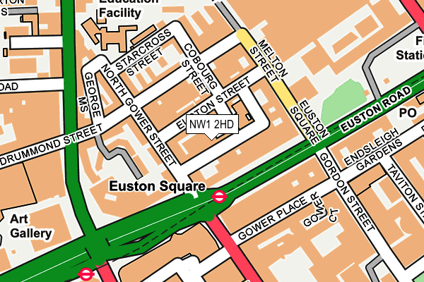 NW1 2HD map - OS OpenMap – Local (Ordnance Survey) NW1 2HD map - OS OpenMap – Local (Ordnance Survey)