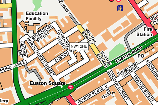 NW1 2HE map - OS OpenMap – Local (Ordnance Survey) NW1 2HE map - OS OpenMap – Local (Ordnance Survey)