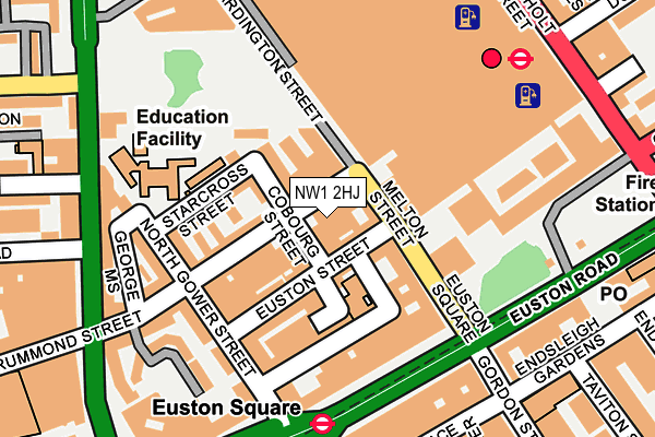 NW1 2HJ map - OS OpenMap – Local (Ordnance Survey) NW1 2HJ map - OS OpenMap – Local (Ordnance Survey)