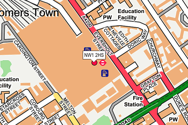 NW1 2HS map - OS OpenMap – Local (Ordnance Survey) NW1 2HS map - OS OpenMap – Local (Ordnance Survey)