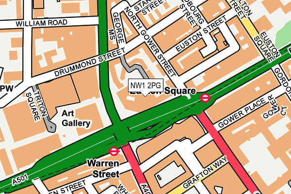 NW1 2PG map - OS OpenMap – Local (Ordnance Survey) NW1 2PG map - OS OpenMap – Local (Ordnance Survey)