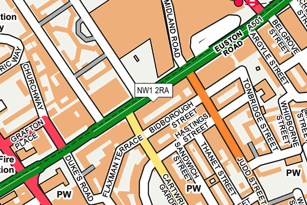 NW1 2RA map - OS OpenMap – Local (Ordnance Survey) NW1 2RA map - OS OpenMap – Local (Ordnance Survey)