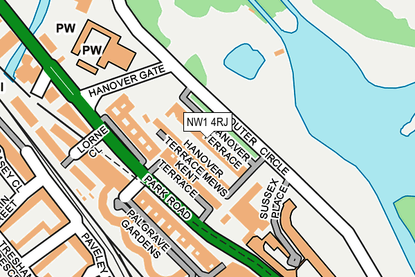 NW1 4RJ map - OS OpenMap – Local (Ordnance Survey) NW1 4RJ map - OS OpenMap – Local (Ordnance Survey)