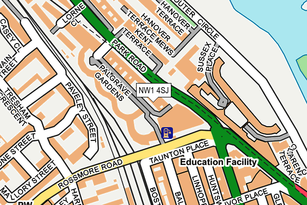 NW1 4SJ map - OS OpenMap – Local (Ordnance Survey) NW1 4SJ map - OS OpenMap – Local (Ordnance Survey)