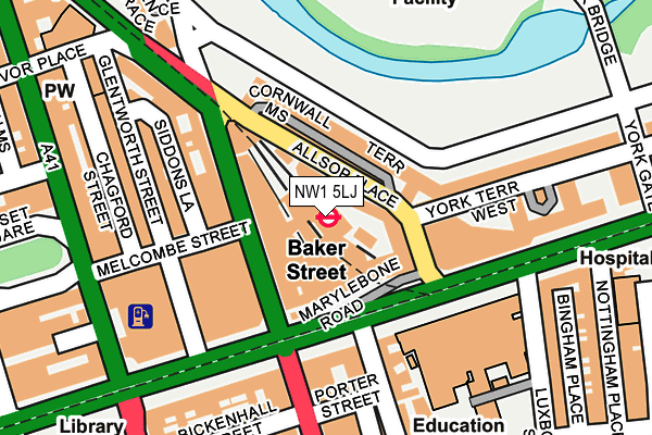 NW1 5LJ map - OS OpenMap – Local (Ordnance Survey) NW1 5LJ map - OS OpenMap – Local (Ordnance Survey)