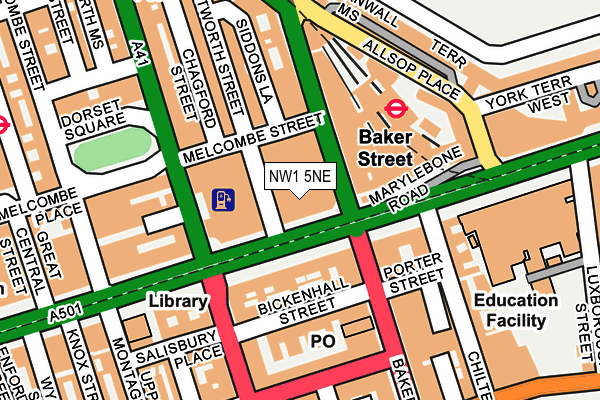 NW1 5NE map - OS OpenMap – Local (Ordnance Survey) NW1 5NE map - OS OpenMap – Local (Ordnance Survey)