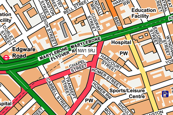 NW1 5RJ map - OS OpenMap – Local (Ordnance Survey) NW1 5RJ map - OS OpenMap – Local (Ordnance Survey)