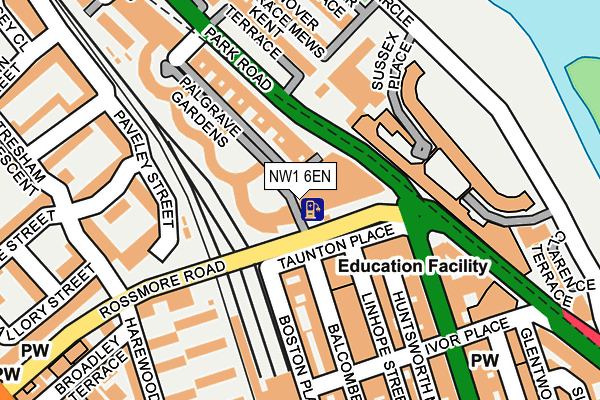 NW1 6EN map - OS OpenMap – Local (Ordnance Survey)