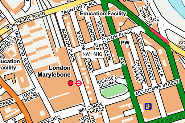 NW1 6HG map - OS OpenMap – Local (Ordnance Survey) NW1 6HG map - OS OpenMap – Local (Ordnance Survey)