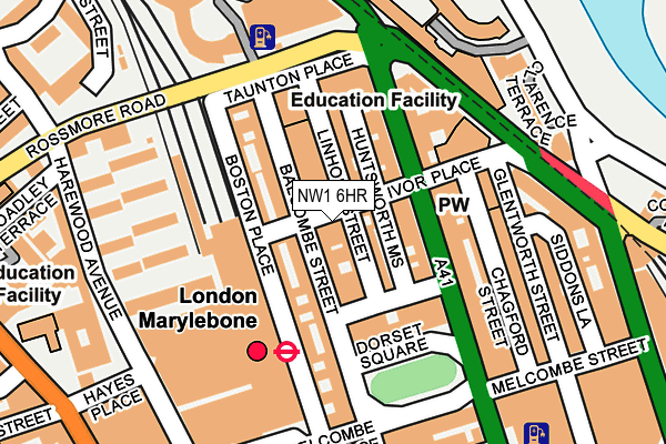NW1 6HR map - OS OpenMap – Local (Ordnance Survey) NW1 6HR map - OS OpenMap – Local (Ordnance Survey)