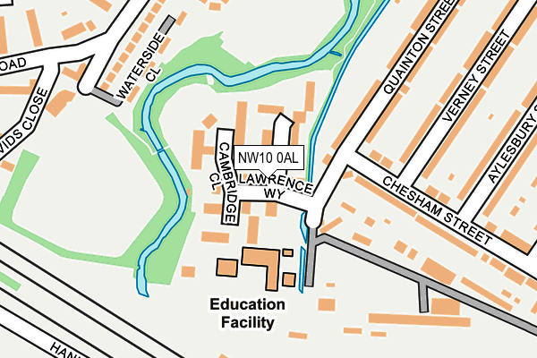 NW10 0AL map - OS OpenMap – Local (Ordnance Survey) NW10 0AL map - OS OpenMap – Local (Ordnance Survey)