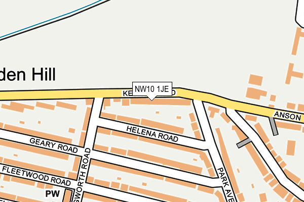 NW10 1JE map - OS OpenMap – Local (Ordnance Survey) NW10 1JE map - OS OpenMap – Local (Ordnance Survey)