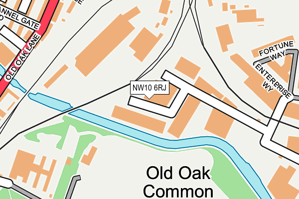 NW10 6RJ map - OS OpenMap – Local (Ordnance Survey) NW10 6RJ map - OS OpenMap – Local (Ordnance Survey)