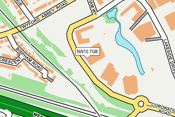 NW10 7GB map - OS OpenMap – Local (Ordnance Survey) NW10 7GB map - OS OpenMap – Local (Ordnance Survey)