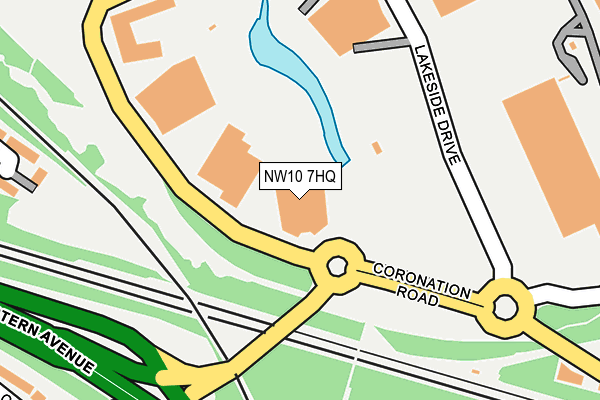 NW10 7HQ map - OS OpenMap – Local (Ordnance Survey) NW10 7HQ map - OS OpenMap – Local (Ordnance Survey)