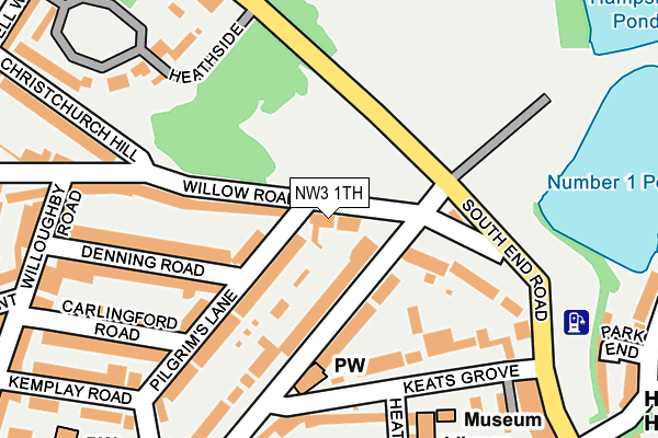 NW3 1TH map - OS OpenMap – Local (Ordnance Survey) NW3 1TH map - OS OpenMap – Local (Ordnance Survey)