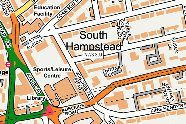 NW3 3JJ map - OS OpenMap – Local (Ordnance Survey) NW3 3JJ map - OS OpenMap – Local (Ordnance Survey)