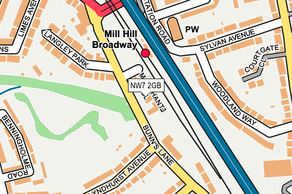 NW7 2GB map - OS OpenMap – Local (Ordnance Survey) NW7 2GB map - OS OpenMap – Local (Ordnance Survey)